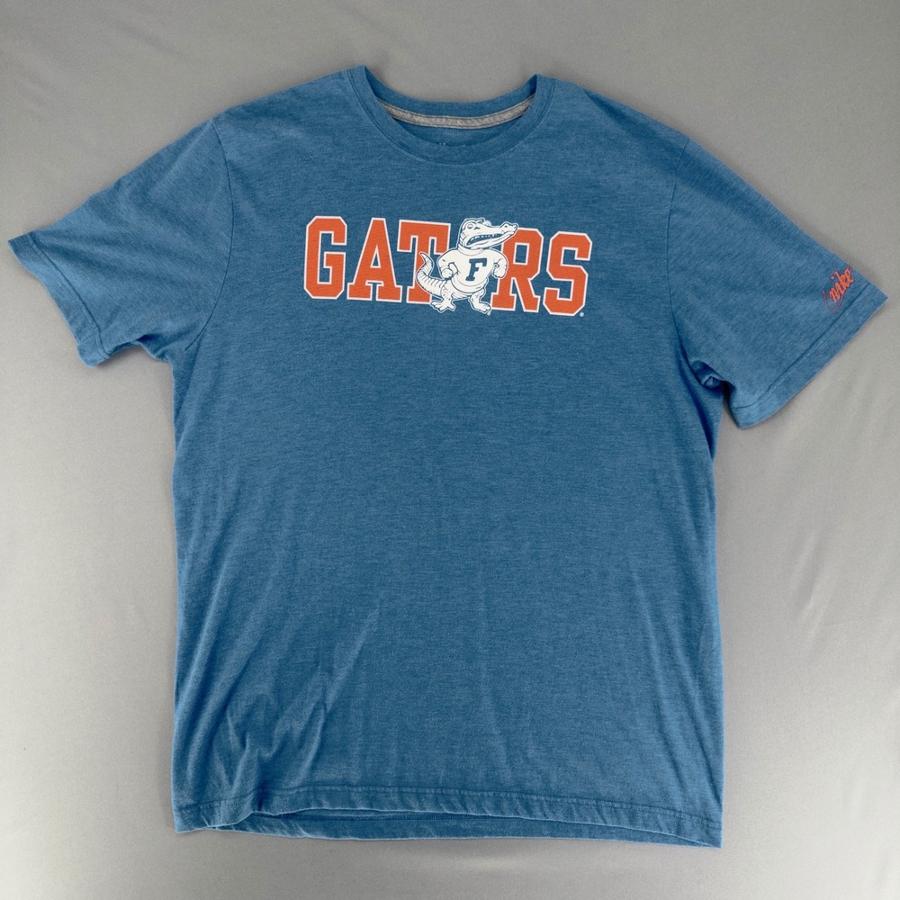 Nike Florida Gators Mens XL Blue Short Sleeve Graphic T-Shirt Standard Fit